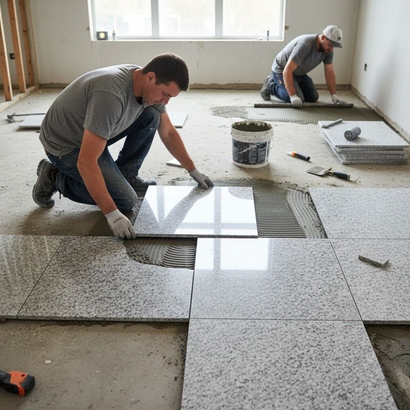 Granite Floor Installation